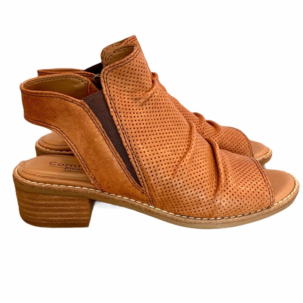 💖Pillowtop Comfort Sandals with Side Zippers SZ 6